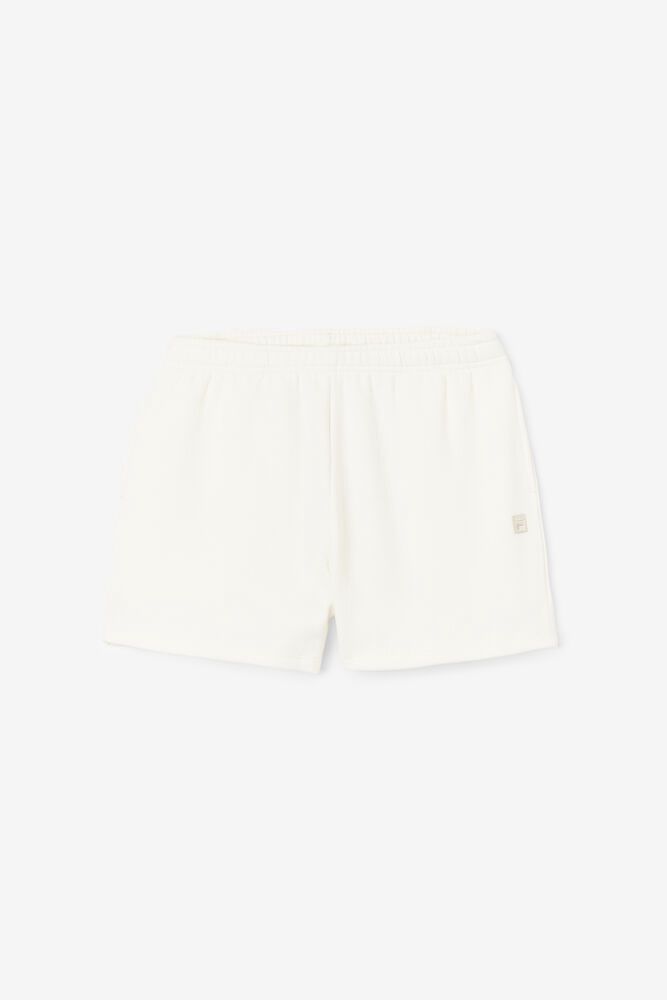 Fila Nalani White Shorts Womens - NZ 59362-HMCD